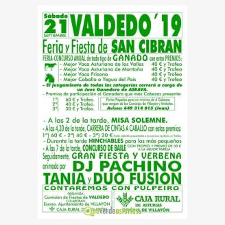 Feria y Fiesta de San Cibrn Valdedo 2019