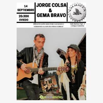 Jorge Colsa & Gema Bravo en concierto en Cervecera Valhalla