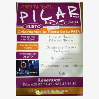 Fiesta del Pilar 2019 en Bar Cuty