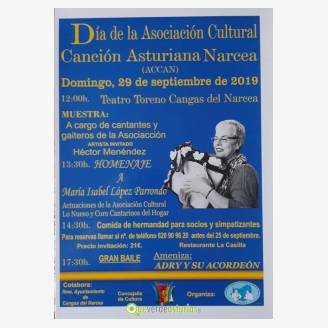 Da de la Asociacin Cultural Cancin Asturiana Narcea (ACCAN) 2019