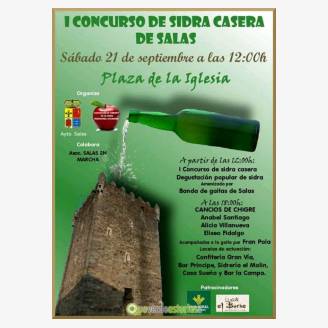 I Concurso de Sidra Casera de Salas 2019