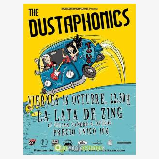 The Dustaphonics en concierto en Oviedo