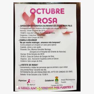 Octubre Rosa en Cangas de Ons