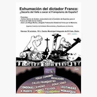 Charla-coloquio: Exhumacin del dictador Franco