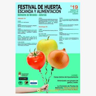 Festival de la Huerta, la Escanda y Alimentacin 2019 en Belmonte de Miranda