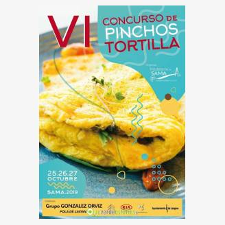 VI Concurso de Pinchos de Tortilla 2019 en Sama de Langreo