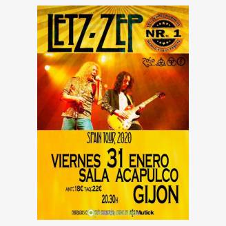 Letz-Zep en concierto en Oviedo