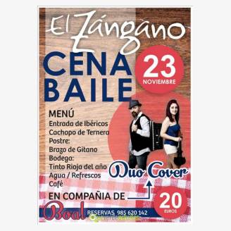Cena-baile en El Zngano