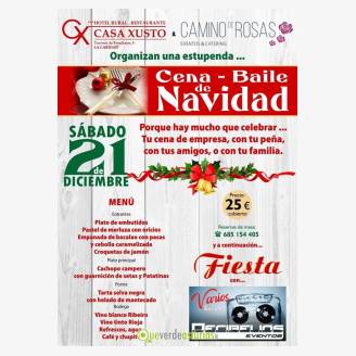 Cena-baile de Navidad 2019 en Hotel Casa Xusto