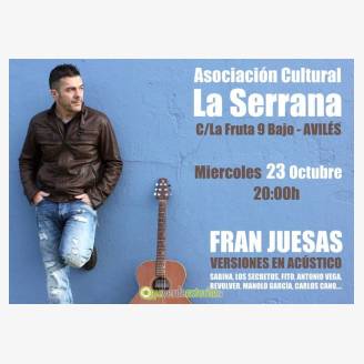 Fran Juesas en concierto