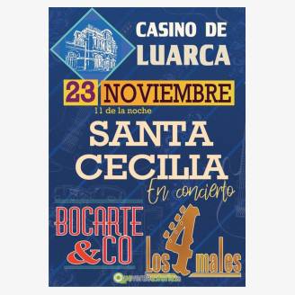 Concierto de Santa Cecilia 2019 en el Casino de Luarca