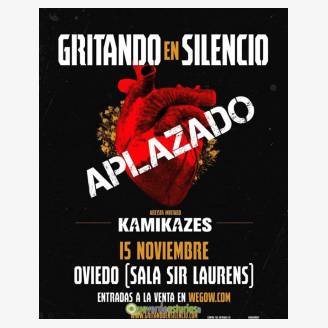 Gritando en Silencio & Kamikazes en concierto en Oviedo - APLAZADO
