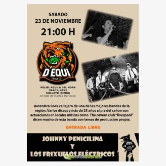 Johnny Penicilina Y Los Frixuelos Elctricos en concierto en Cerveza D'esqu