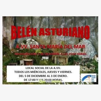 Beln asturiano en Santa Mara del Mar - Navidad 2019/2020