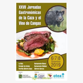 XXVII Jornadas Gastronmicas de la Caza 2019 en Cangas del Narcea