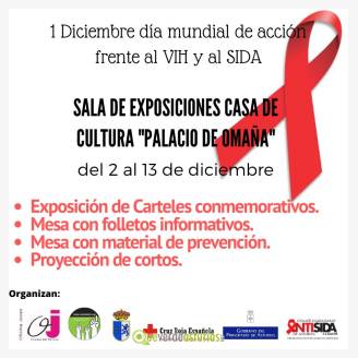Exposiciones Da Mundial Frente al VIH y al SIDA en Cangas del Narcea