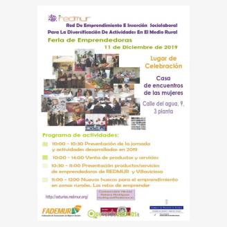 Feria de Emprendedoras en la Casa de Encuentro de las Mujeres de Villaviciosa