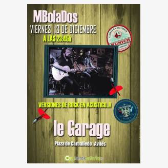 Mbolados en concierto en Le Garage