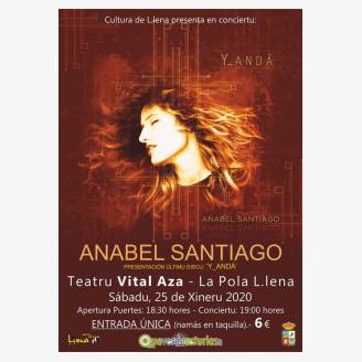 Anabel Santiago en concierto - Presentacin "Y_Anda"