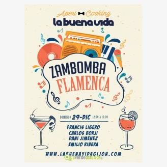 Zambomba Flamenca en La Buena Vida Fomento
