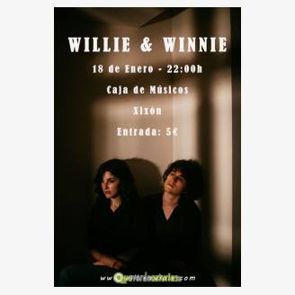 Willie & Winnie en concierto en la Caja de Msicos