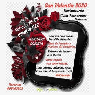 San Valentn 2020 en Restaurante Casa Fernndez - Valdecuna