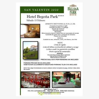 San Valentn 2020 en el Hotel Begoa Park