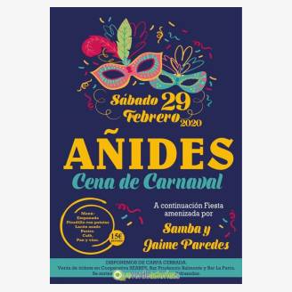Fiesta de Carnaval 2020 en Aides