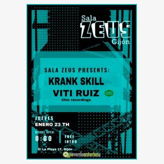 Krank Skill y Viti Ruz en la Sala Zeus