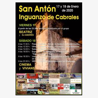 Fiestas de San Antn 2020 en Inguanzo de Cabrales