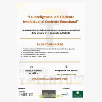 Conferencia "La inteligencia: del cociente intelectual al cociente emocional"