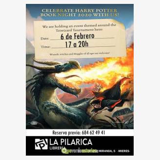 Harry Potter Book Night 2020 en La Pilarica