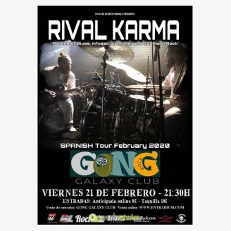Rival Karma en concierto en Gong Galaxy Club