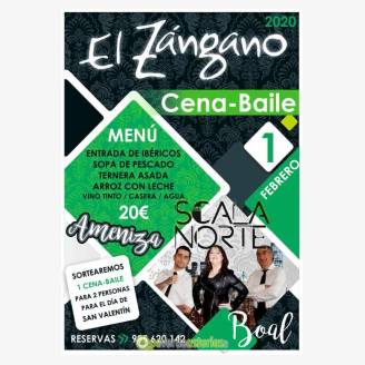 Cena-baile en El Zngano