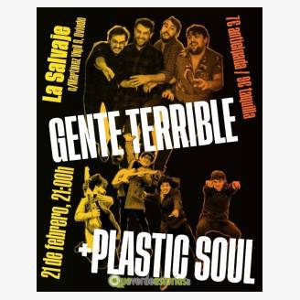 Gente Terrible + Plastic Soul en La Salvaje