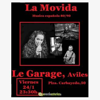 La Movida en concierto en Le Garage