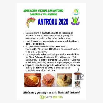 Antroxu Carees y Villaverde 2020