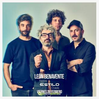 Len Benavente en concierto en Oviedo