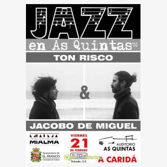 Ton Risco & Jacobo de Miguel en concierto en La Caridad