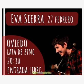 Eva Sierra en concierto en Oviedo