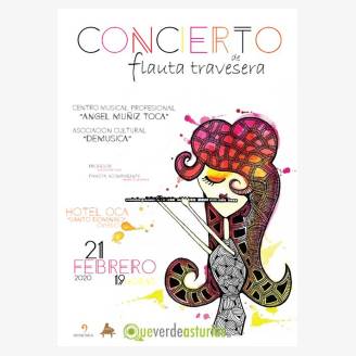 Concierto de flauta travesera en Oviedo