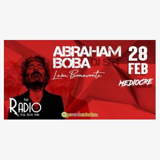 Abraham Boba en concierto en Pub La Radio
