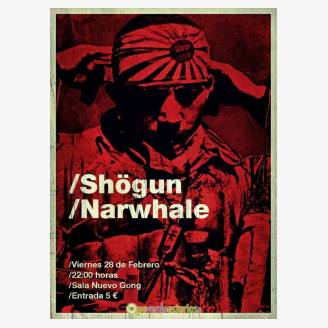 Shgun / Narwhale en concierto en Gong Galaxy Club