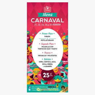 Men de Carnaval 2020 en Sidreras La Tonada