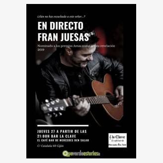 Fran Juesas en concierto en La Clave