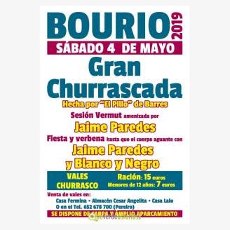 Gran Churrascada 2019 en Bourio