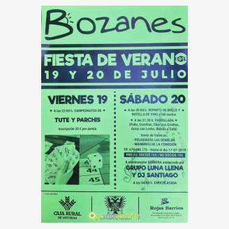 Fiesta de Verano Bozanes 2019