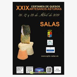 XXIX Certamen de quesos artesanos de Asturias en Salas 2019