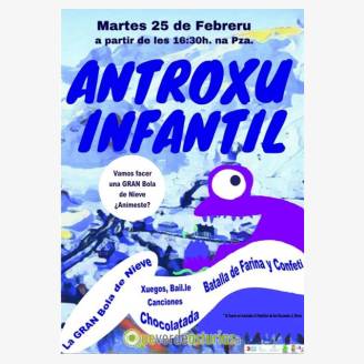 FIESTA D' ANTROXU INFANTIL y  Campamento Urbano  en La Pola Lena