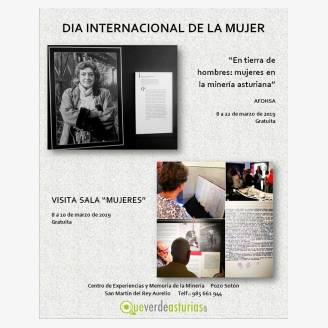 Da Internacional de la Mujer en el Centro de Experiencias y Memoria de la Minera